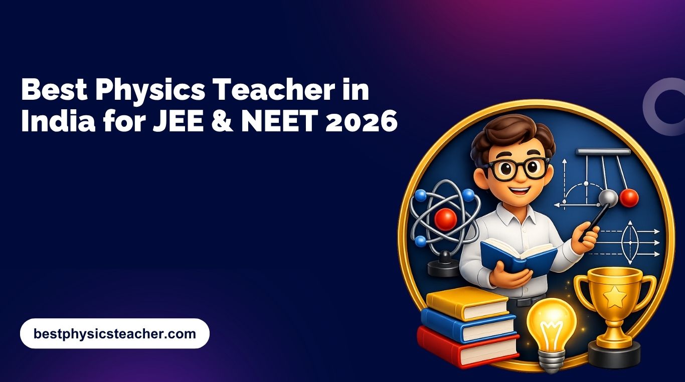 Best Physics Teacher in India for JEE and NEET 2026
